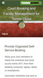 Mobile Screenshot of newtontennisclub.tennisadmin.com